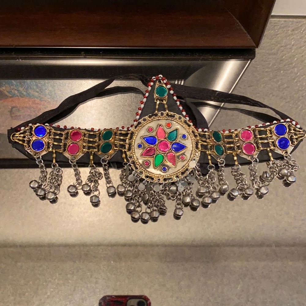 Afghan headpiece